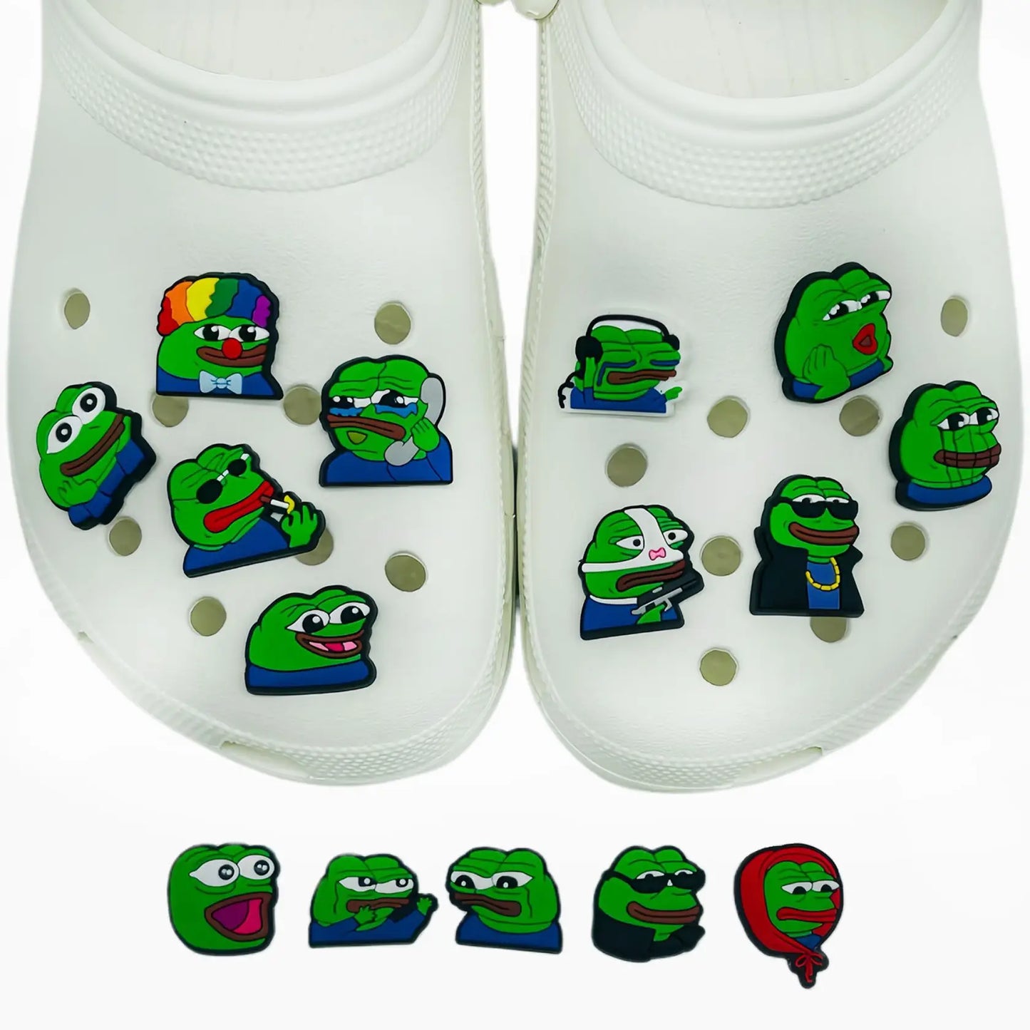 Pepe Sad Frog Charms Set (16pcs)