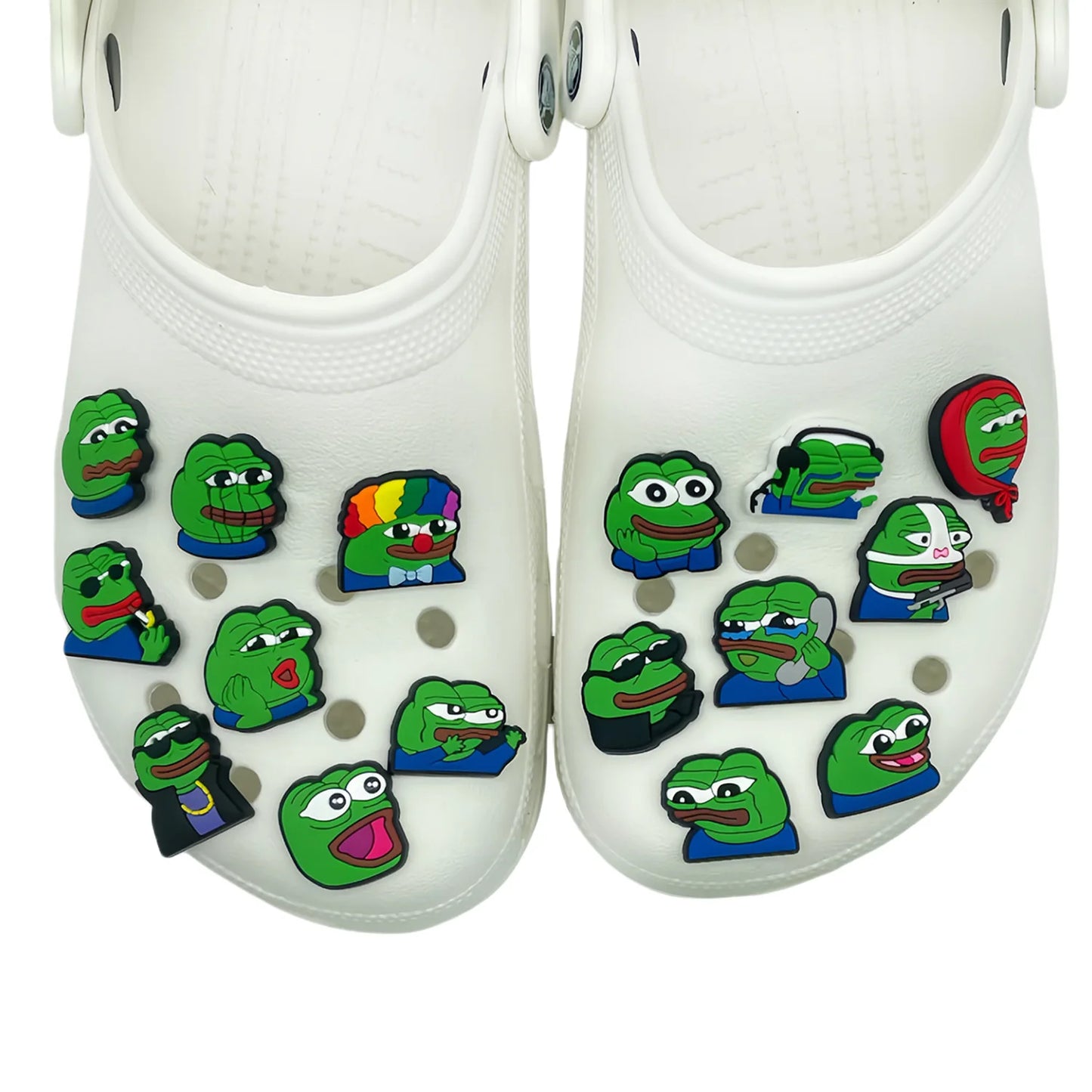 Pepe Sad Frog Charms Set (16pcs)