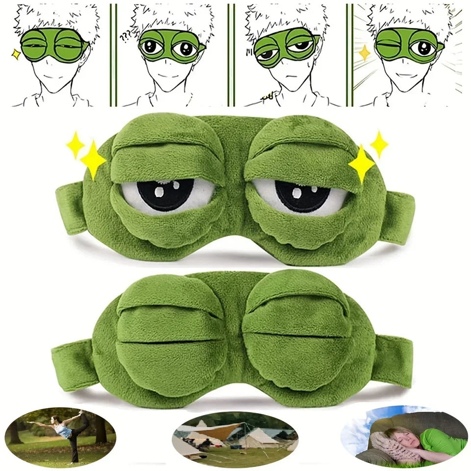 Cute Frog Sleep Eye Mask