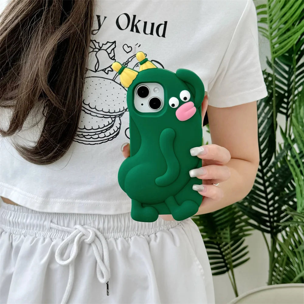 Cucumber Elf 3D Case