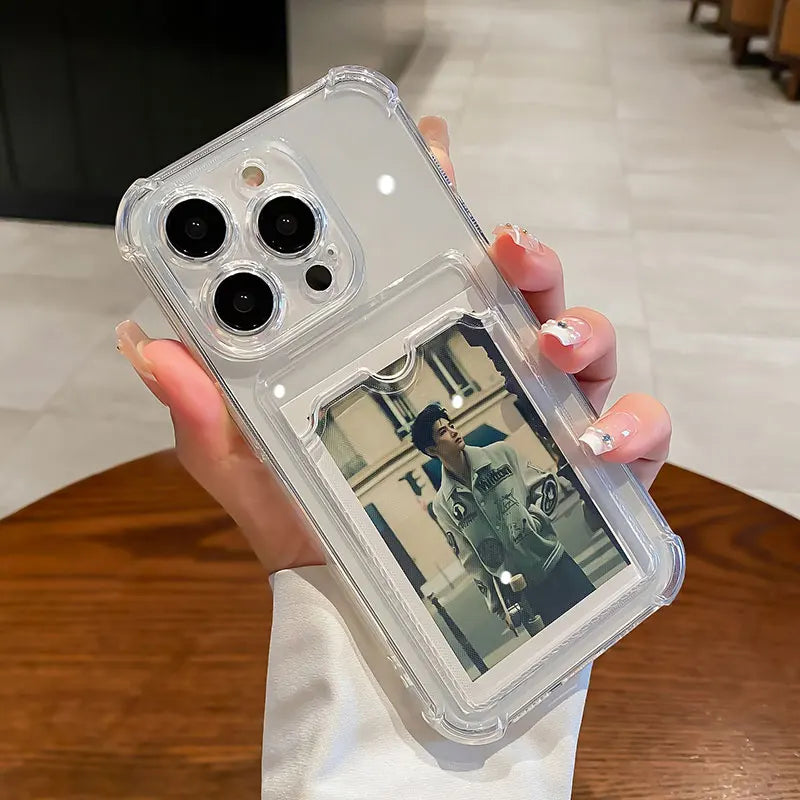 Clear Wallet Case