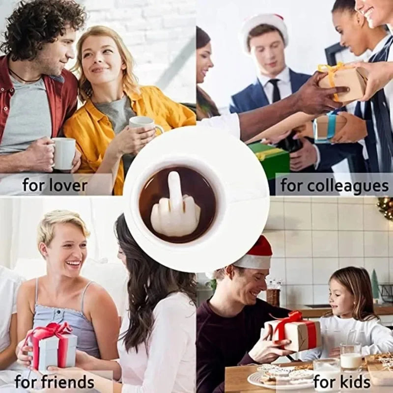 Middle Finger Mug Surprise