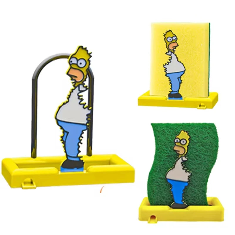 Homer Simpson Sponge Spy Holder