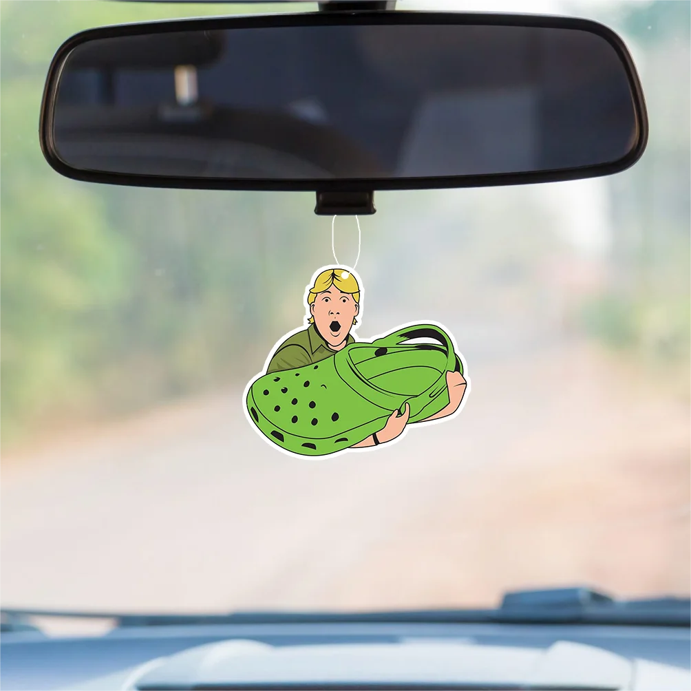 Steve Irwin Croc Car Air Freshener