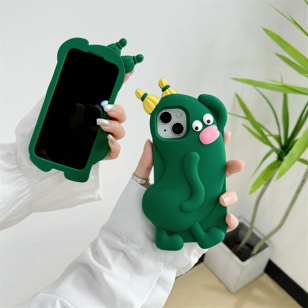Cucumber Elf 3D Case