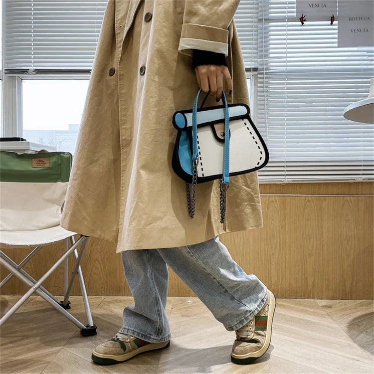 ToonTote Cartoon Canvas Bag