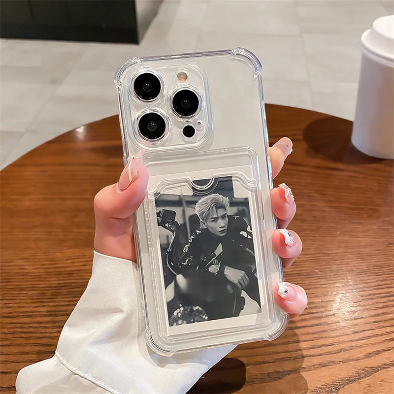Clear Wallet Case