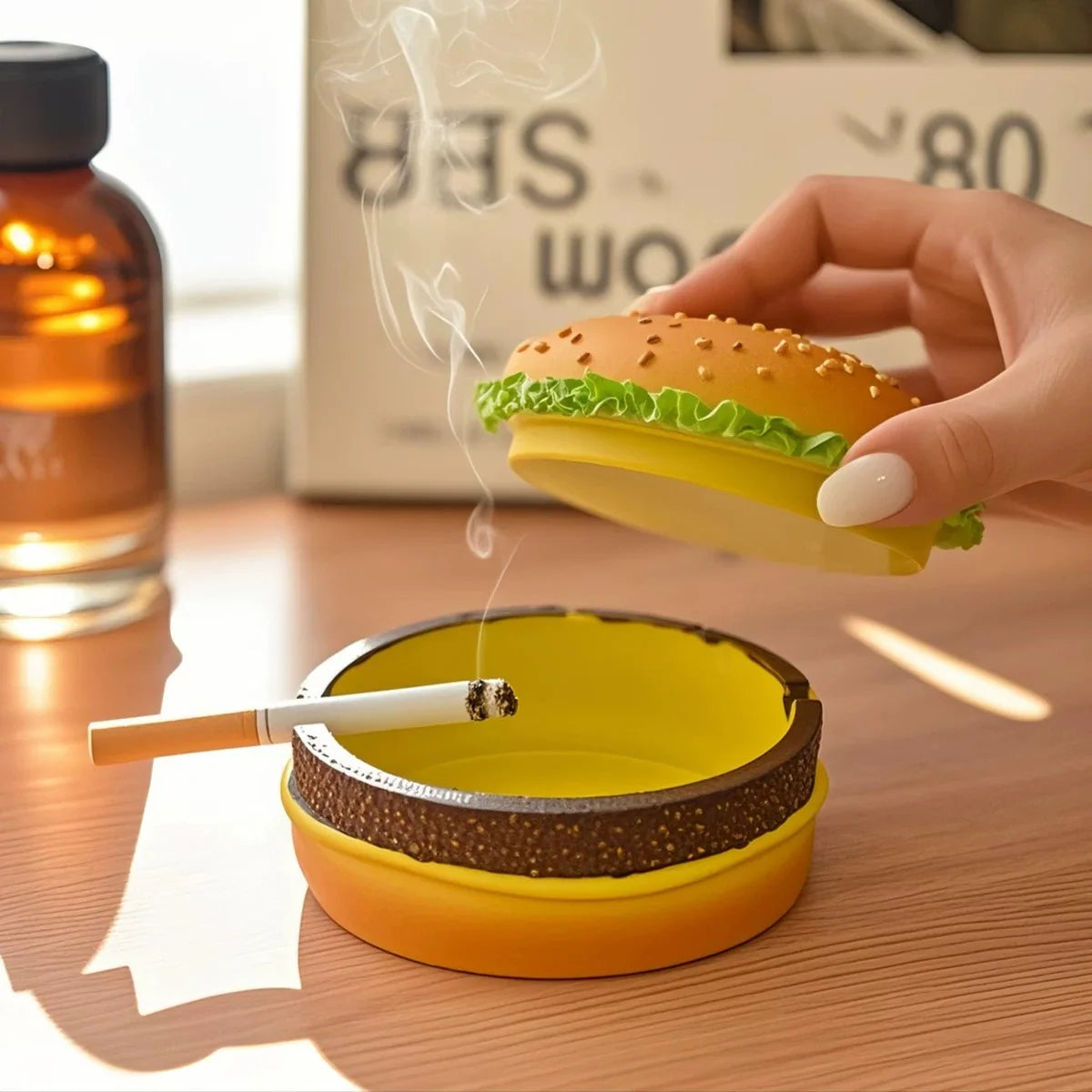 Burger Blaze Ashtray