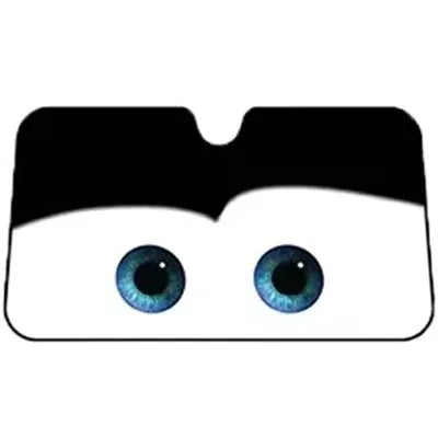Cars Eyes McQueen Solar Sunshade