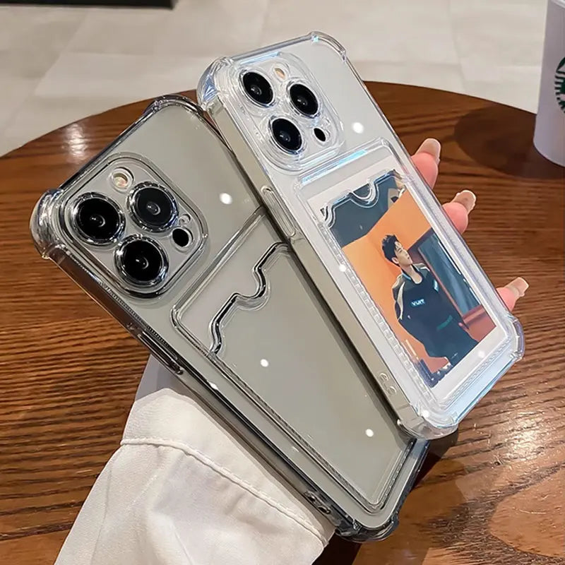 Clear Wallet Case