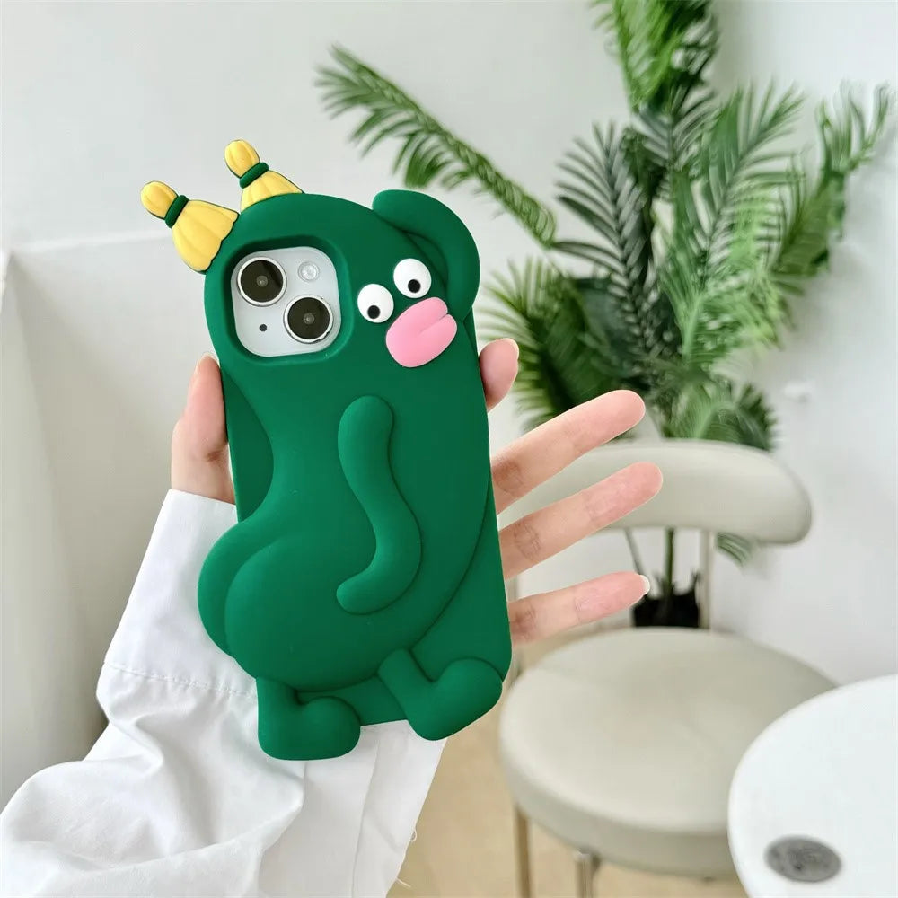 Cucumber Elf 3D Case