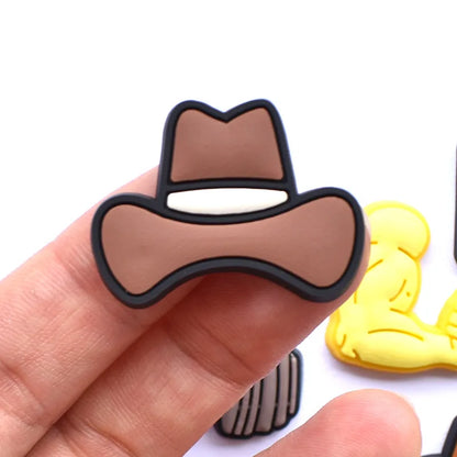 Wild West & Party Shoe Charms Set (15pcs)