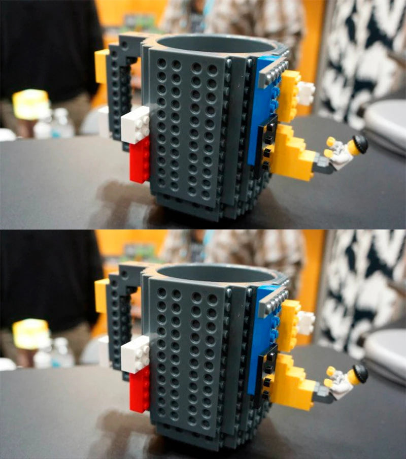 Build-On Brick Mug