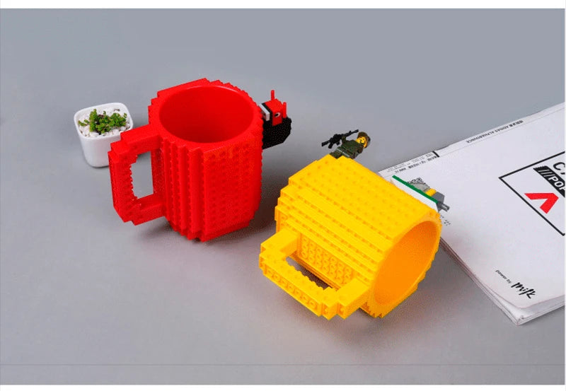 Build-On Brick Mug