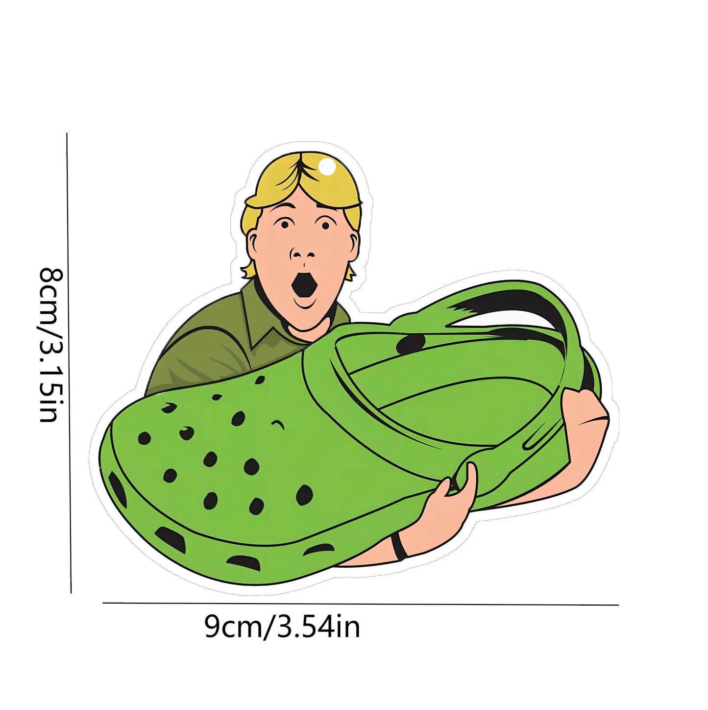 Steve Irwin Croc Car Air Freshener