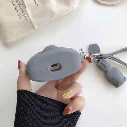 Moai Head AirPods Case