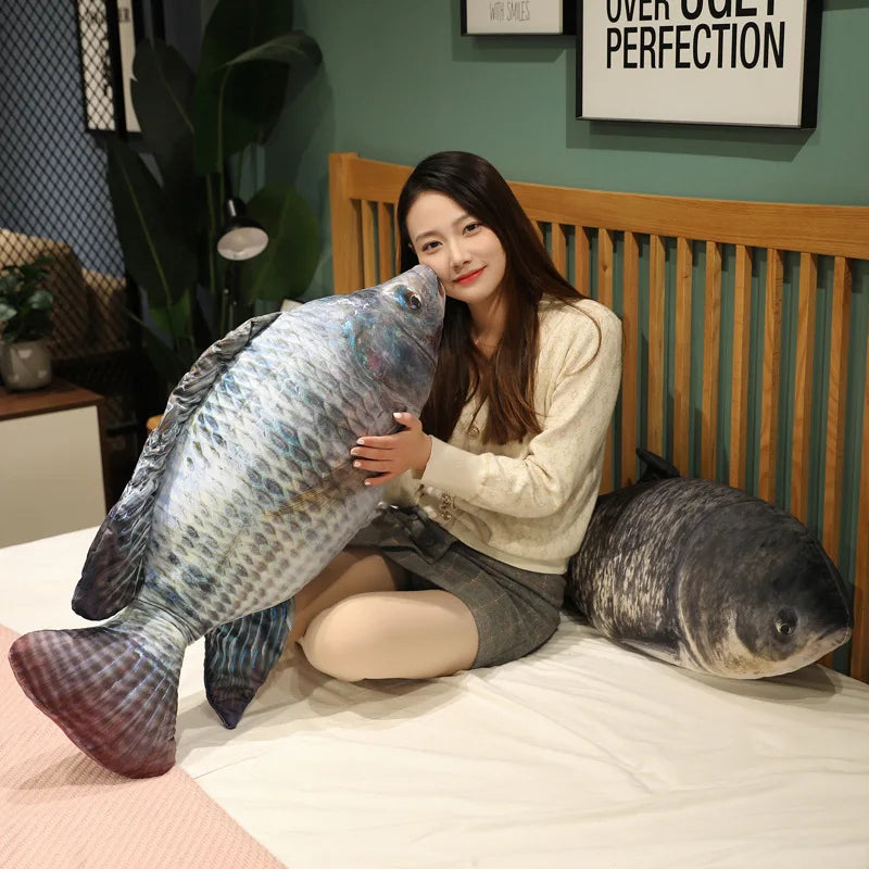 Giant Fish Plush Toy Pillow