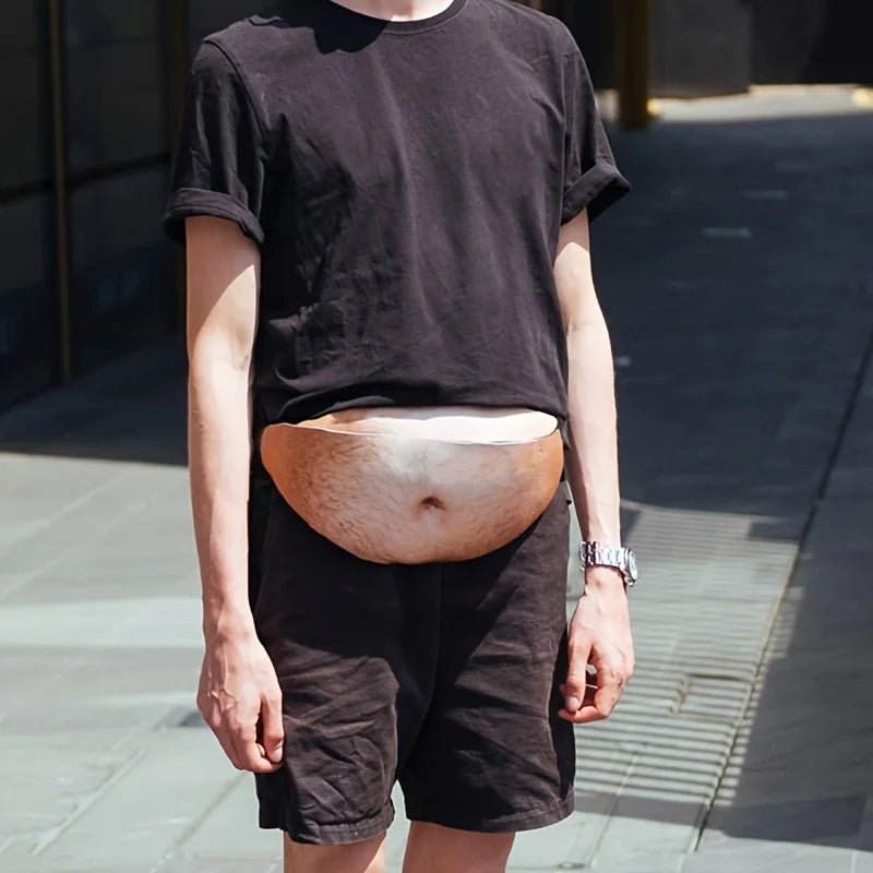 Fake Beer Belly Fanny Pack