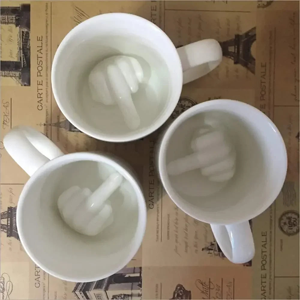 Middle Finger Mug Surprise