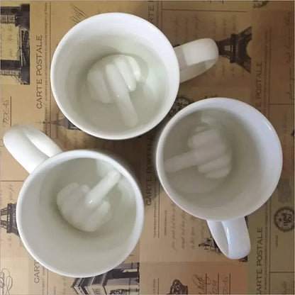 Middle Finger Mug Surprise
