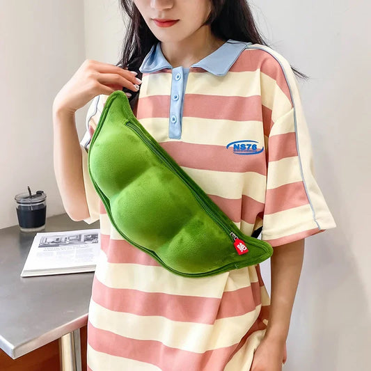 Edamame Plush Bag