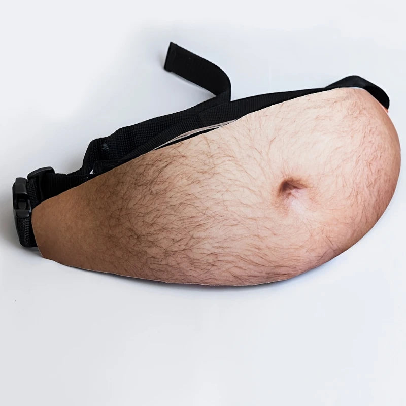 Fake Beer Belly Fanny Pack