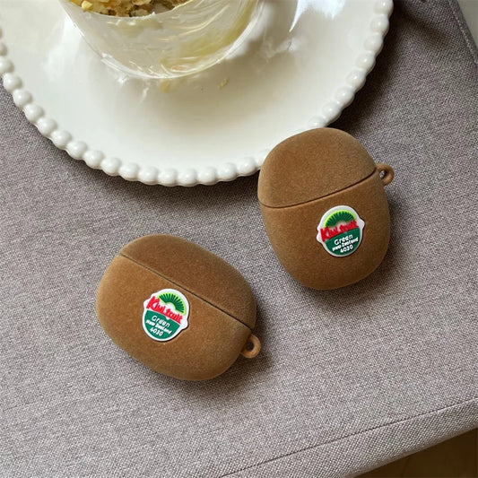 Fuzzy Kiwi AirPods Case