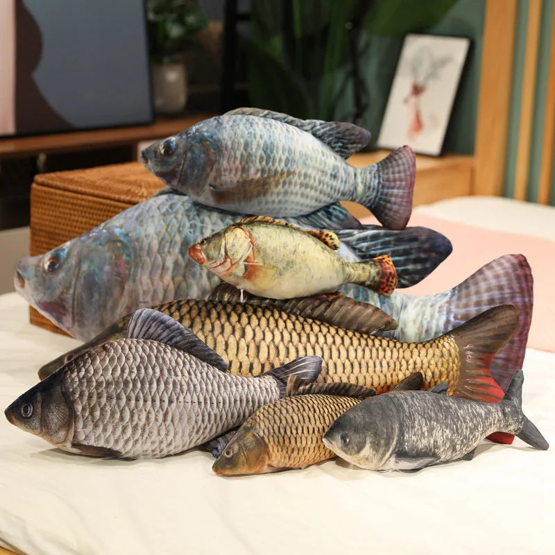 Giant Fish Plush Toy Pillow