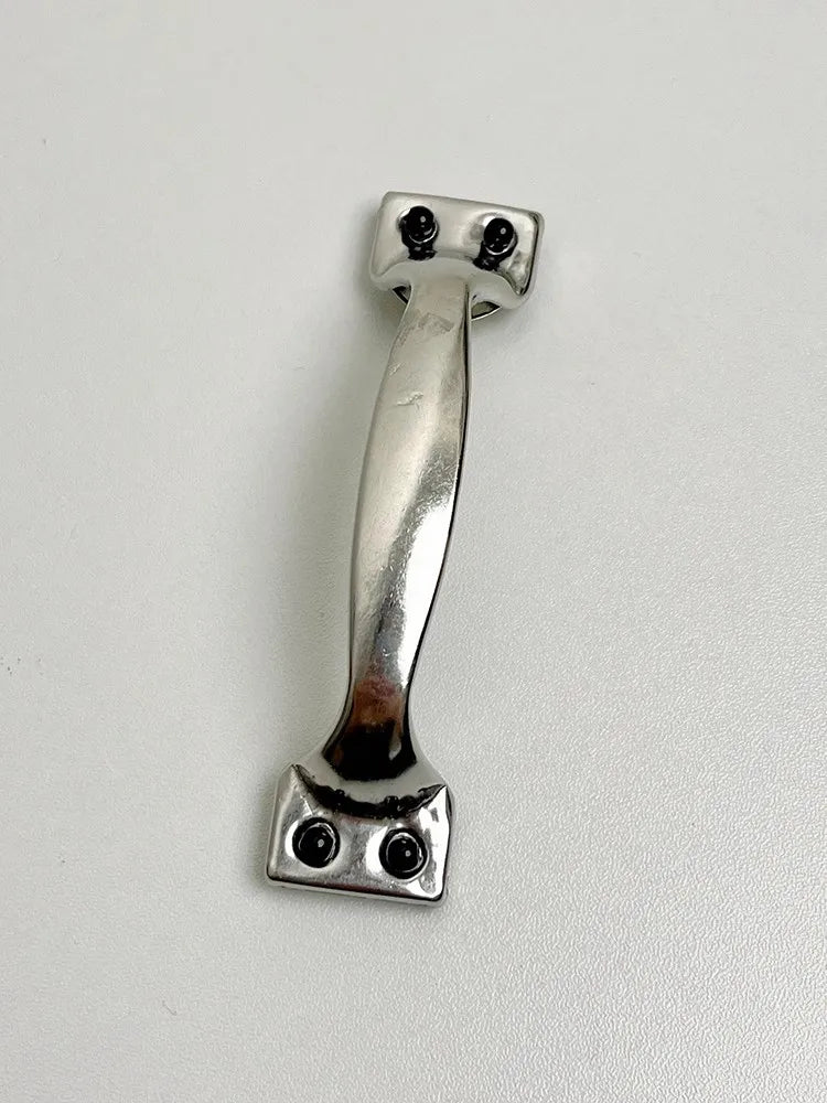Metal Door Handle Brooch