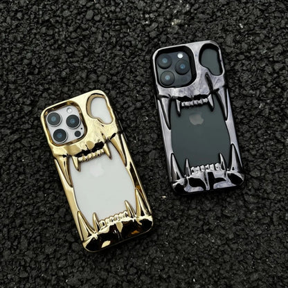 Luxury Tiger Tooth Skull Case
