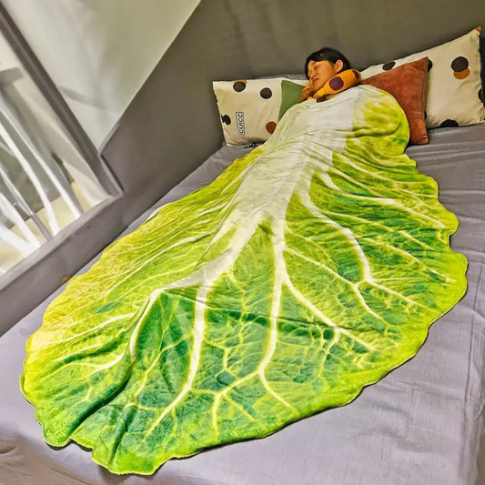 Cabbage Nap Blanket