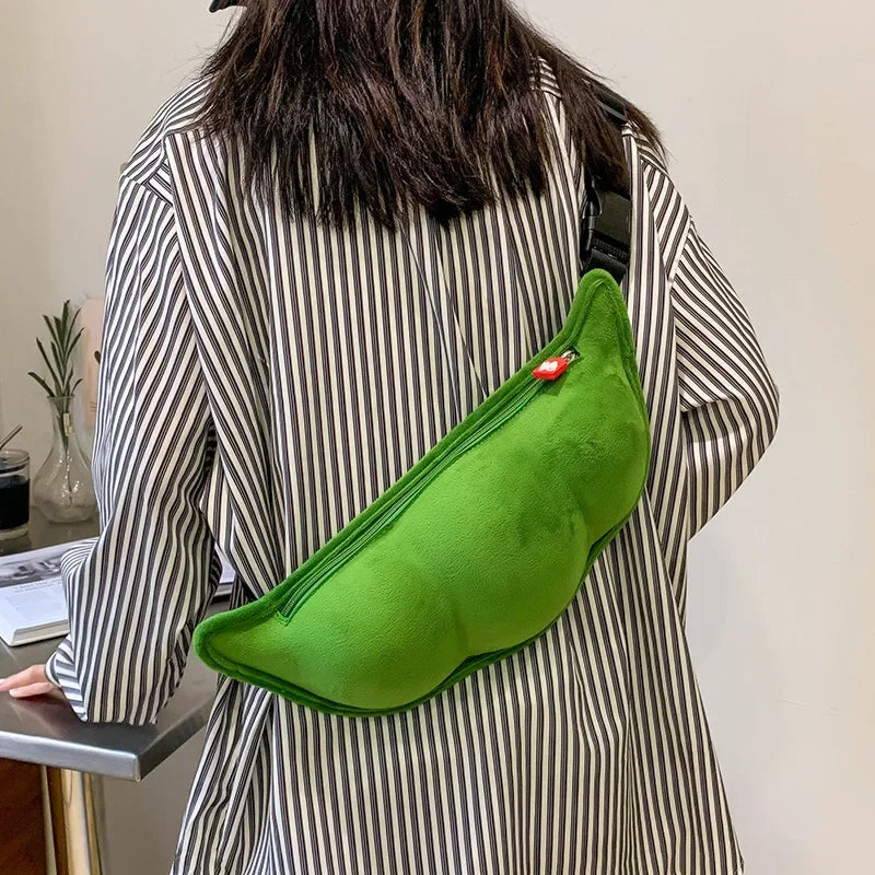 Edamame Plush Bag