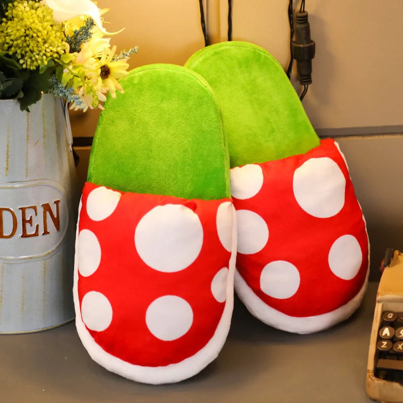 Piranha Plant Home Slippers