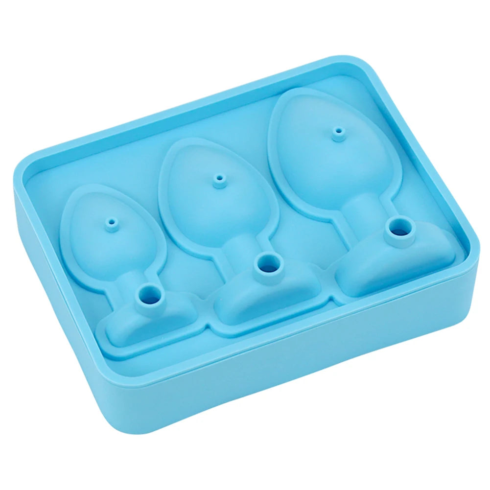Prank Peach Plug Ice Cube Mold