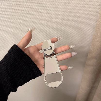 Zipper Brooch