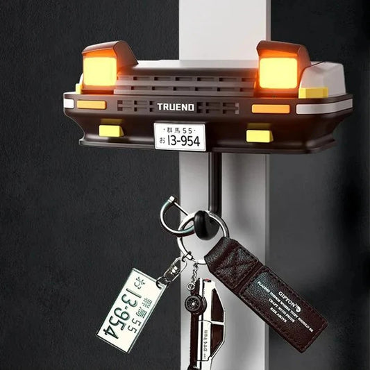 AE86 Car Headlight Wall Key Holder