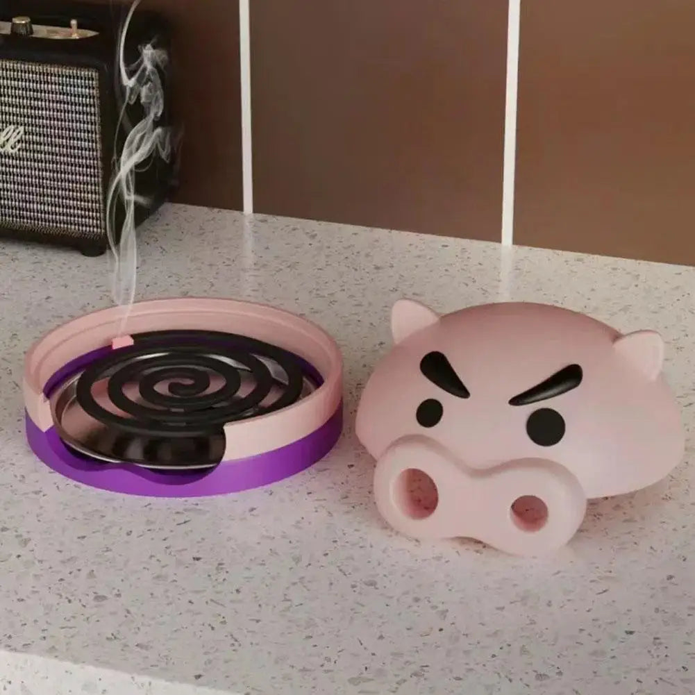 Piggy Mosquito Coil Holder