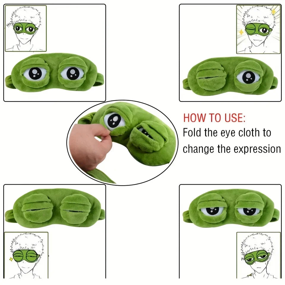 Cute Frog Sleep Eye Mask