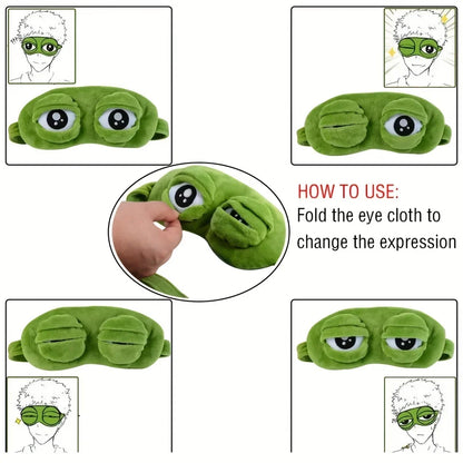 Cute Frog Sleep Eye Mask