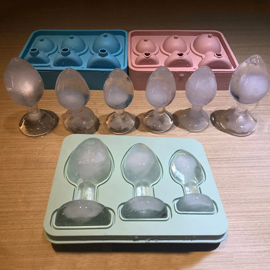 Prank Peach Plug Ice Cube Mold