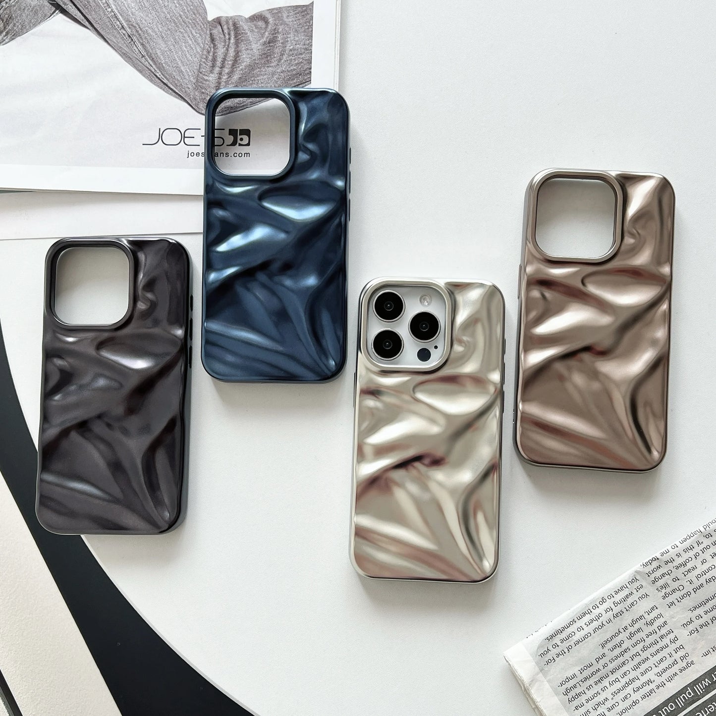CrinklePop Silver Case