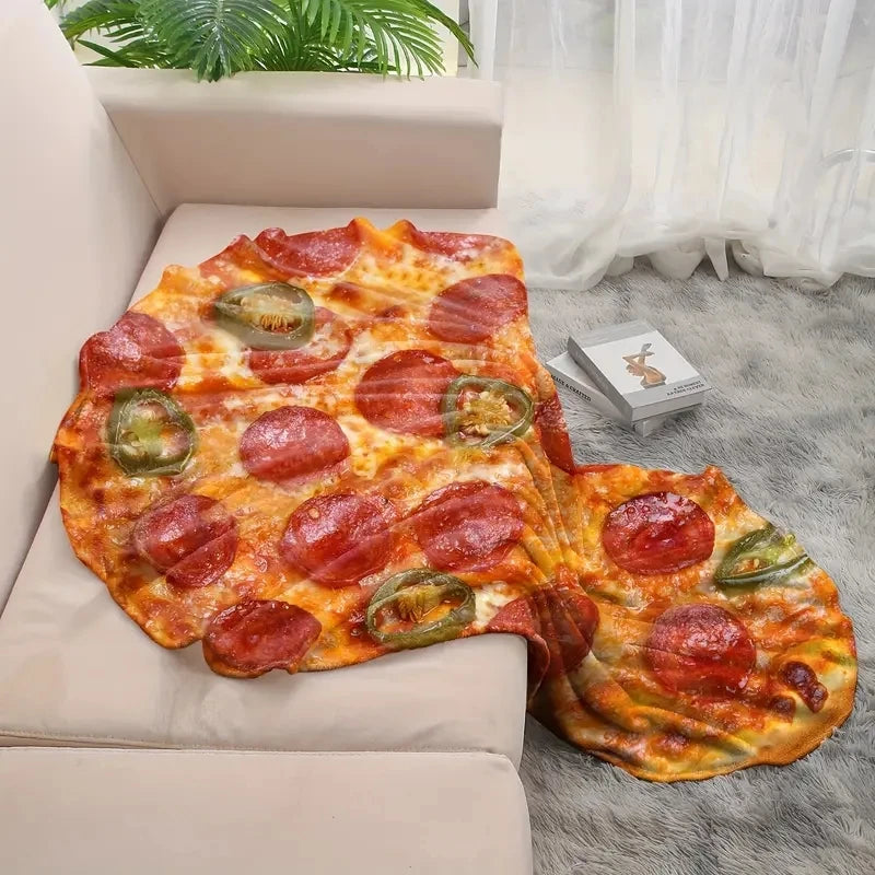 Cozy Pizza Blanket