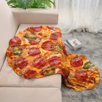 Cozy Pizza Blanket