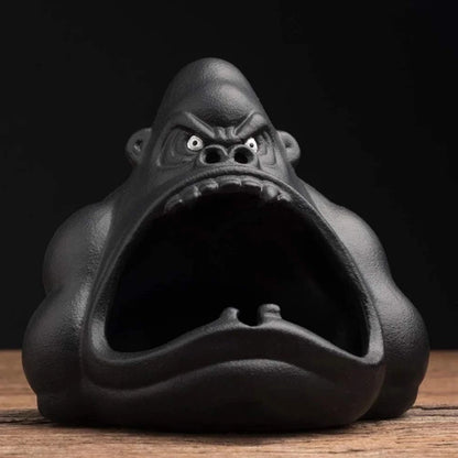 Ceramic Gorilla Ashtray