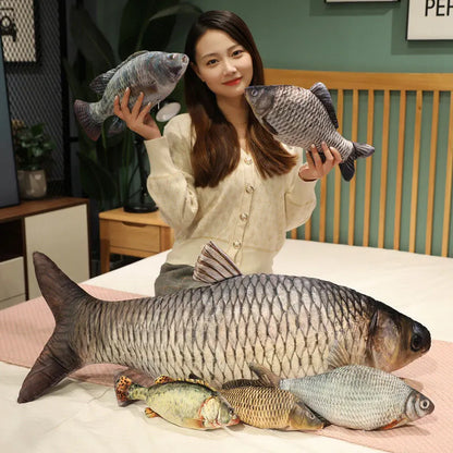 Giant Fish Plush Toy Pillow
