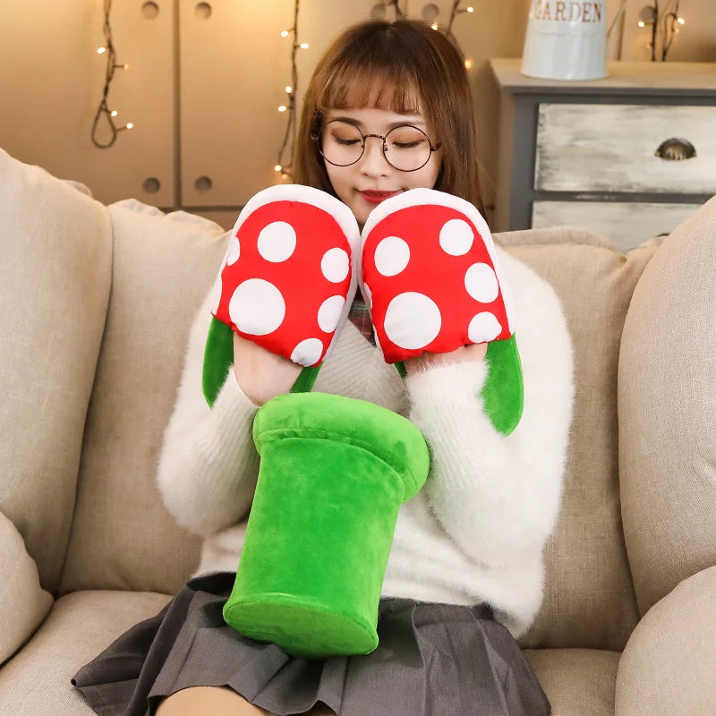 Piranha Plant Home Slippers