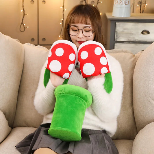 Piranha Plant Home Slippers