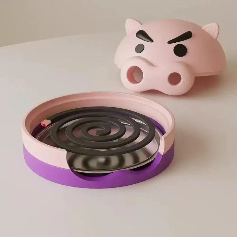 Piggy Mosquito Coil Holder