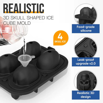 Skull Ice Cube Mold