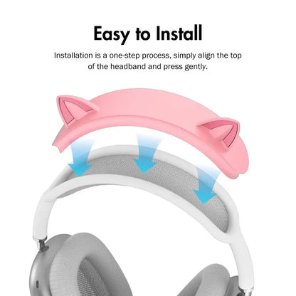 Cat Ears Headband Cover for AirPods Max